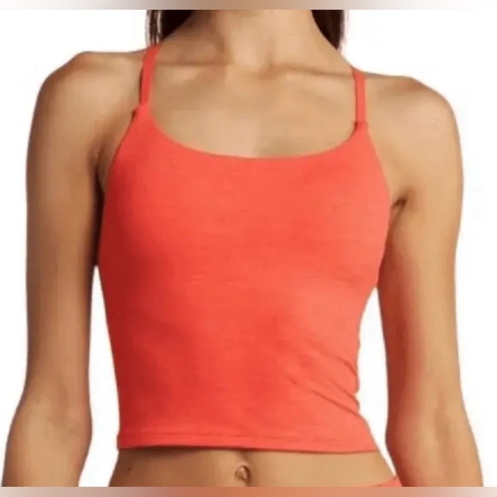 Outdoor Voices Women’s TechSweat Move Free Tank in Hot Coral Size XXS NWT
